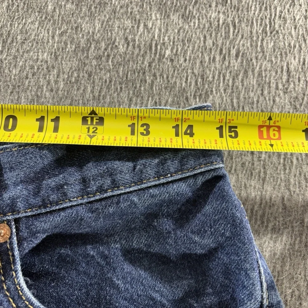 Levi's 505 Jeans Straight Mens 31x34 (30x34) Med Wash Blue Made in USA